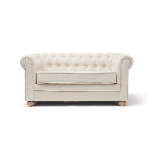 Chesterfield soffa, Beige