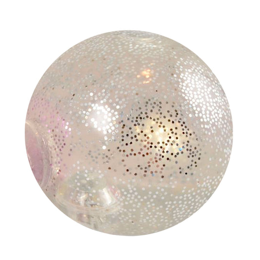 Galaxy squeeze glitterboll, silver