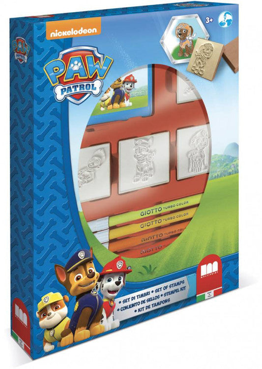 Paw Patrol stämpelsats, 4 st.